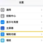 iphone辅助功能